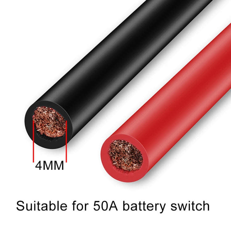10 AWG Battery Switch Connecting Cable for Car / Motorcycle / Ocean Liner