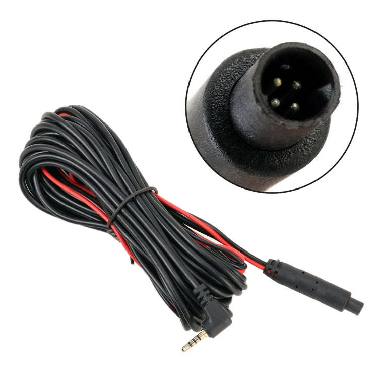 10m Universal Car 4P Reversing Camera Extension Cord Rearview Mirror Vehicle Traveling Data Recor...