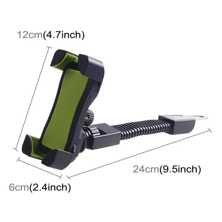 Universal 360 Degrees Free Rotation ABS Motorcycle Phone Bracket Mountain Bike Navigation Bracket...