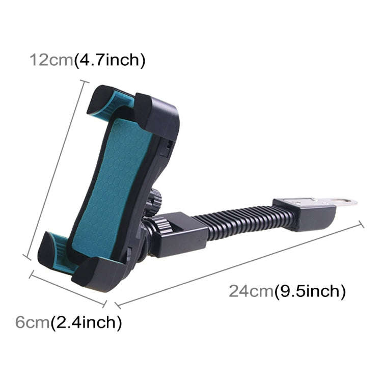 Universal 360 Degrees Free Rotation ABS Motorcycle Phone Bracket Mountain Bike Navigation Bracket...