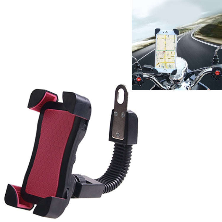 Universal 360 Degrees Free Rotation ABS Motorcycle Phone Bracket Mountain Bike Navigation Bracket...