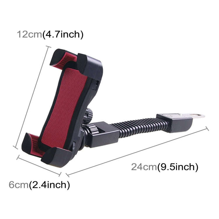 Universal 360 Degrees Free Rotation ABS Motorcycle Phone Bracket Mountain Bike Navigation Bracket...