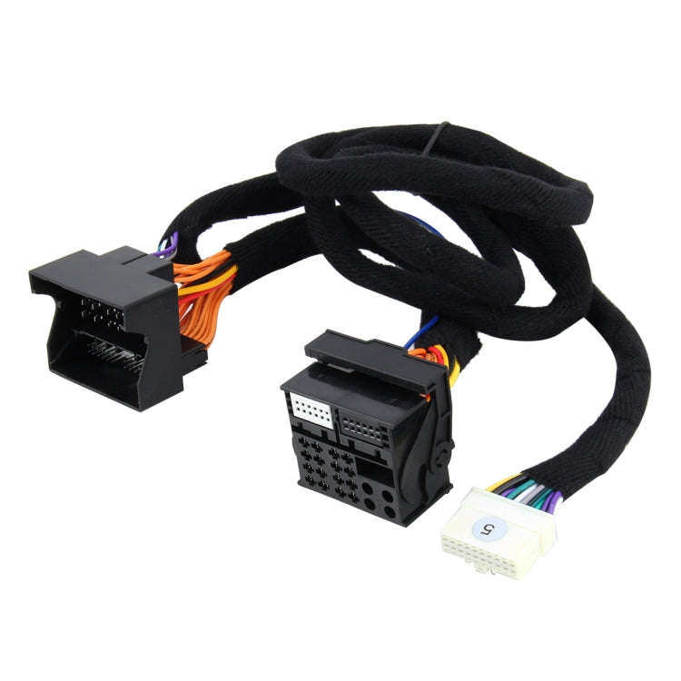 Car Radio DVD GPS DSP Ampplified Audio Extension Power Cable Wiring, Cable Length: 1.5m, For Volk...