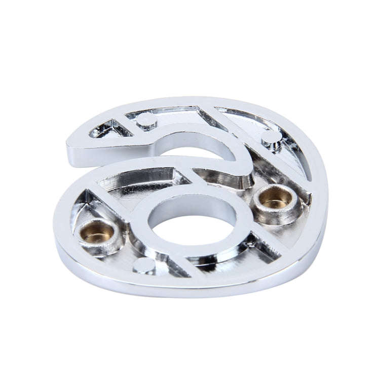 Car Vehicle Badge Emblem 3D Number Six Self-adhesive Sticker Decal, Size: 3.6*4.5*0.5cm