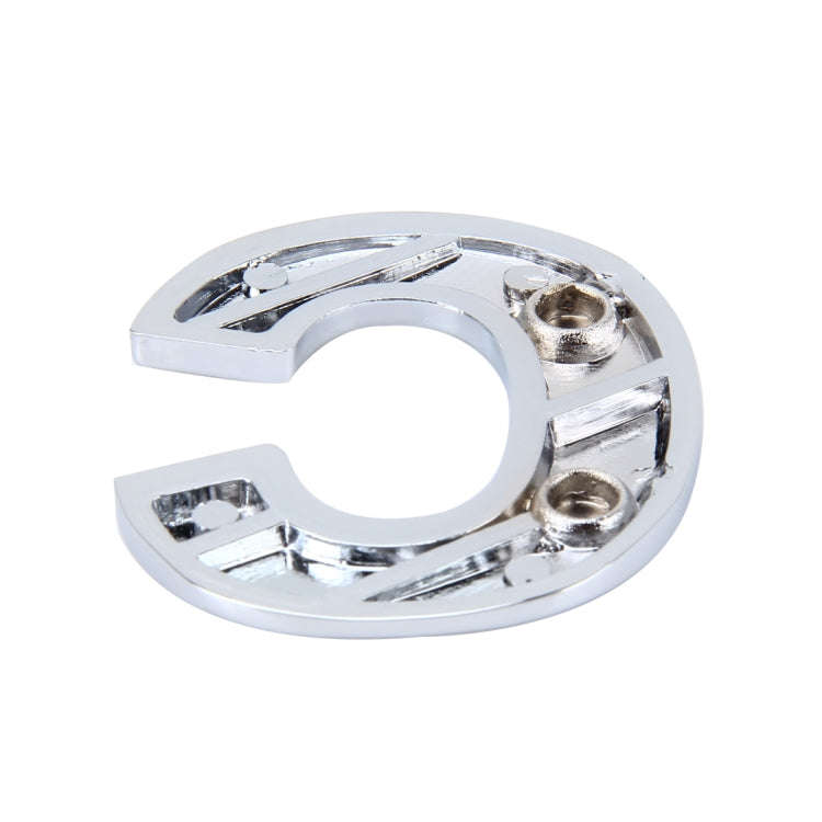 Car Vehicle Badge Emblem 3D English Letter C Self-adhesive Sticker Decal, Size: 4.5*4.5*0.5cm
