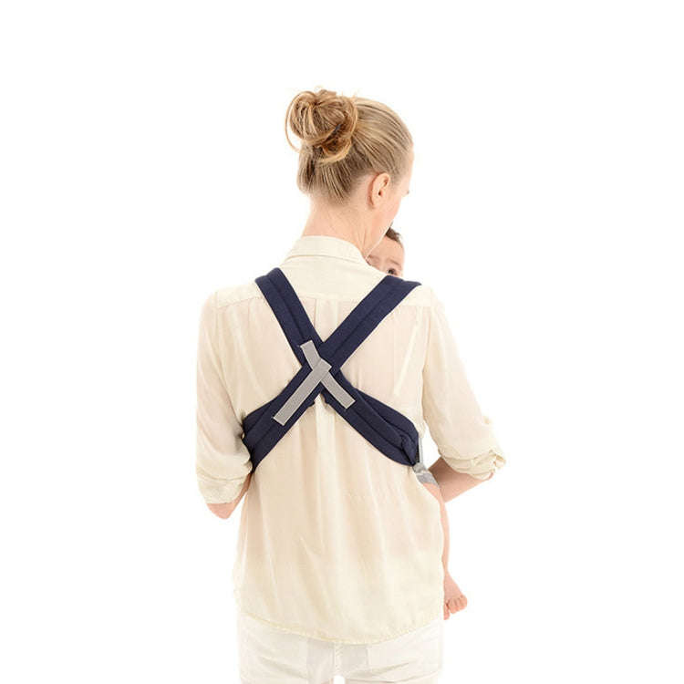 Infant Baby Ergonomic Breathable Mesh Sling Backpack Kangaroo Carrier for 1-4 Age(Dark Blue)