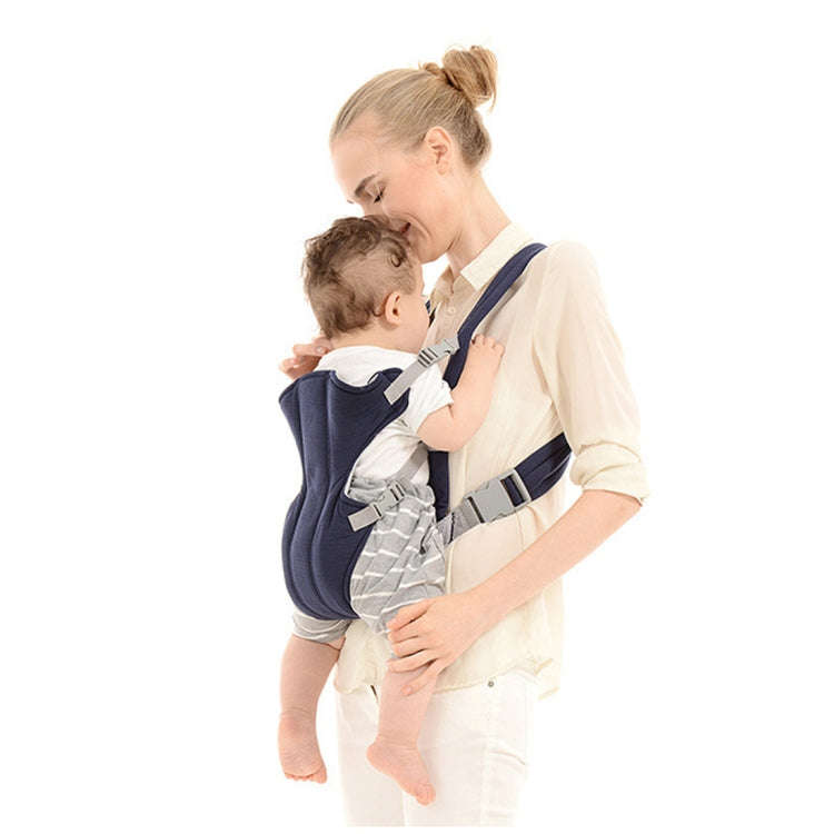 Infant Baby Ergonomic Breathable Mesh Sling Backpack Kangaroo Carrier for 1-4 Age(Dark Blue)