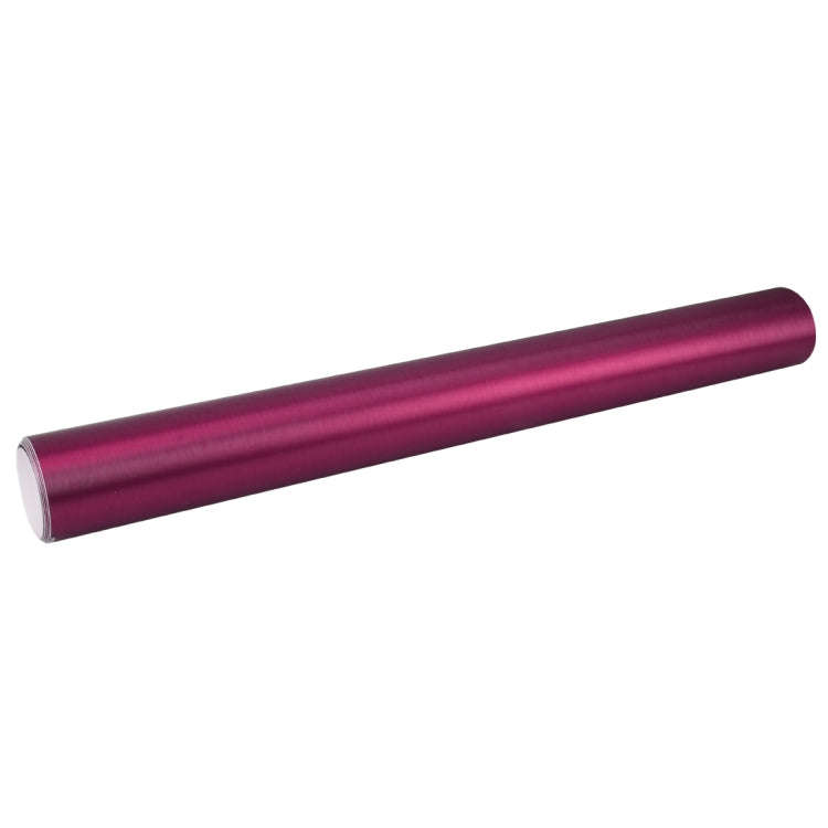 1.52 * 0.5m Waterproof PVC Wire Drawing Brushed Chrome Vinyl Wrap Car Sticker Automobile Ice Film...