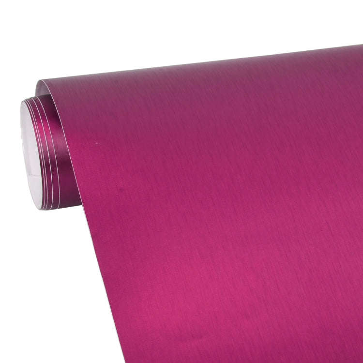 1.52 * 0.5m Waterproof PVC Wire Drawing Brushed Chrome Vinyl Wrap Car Sticker Automobile Ice Film...