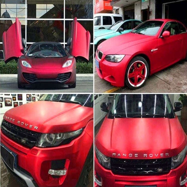 1.52 * 0.5m Waterproof PVC Wire Drawing Brushed Chrome Vinyl Wrap Car Sticker Automobile Ice Film...