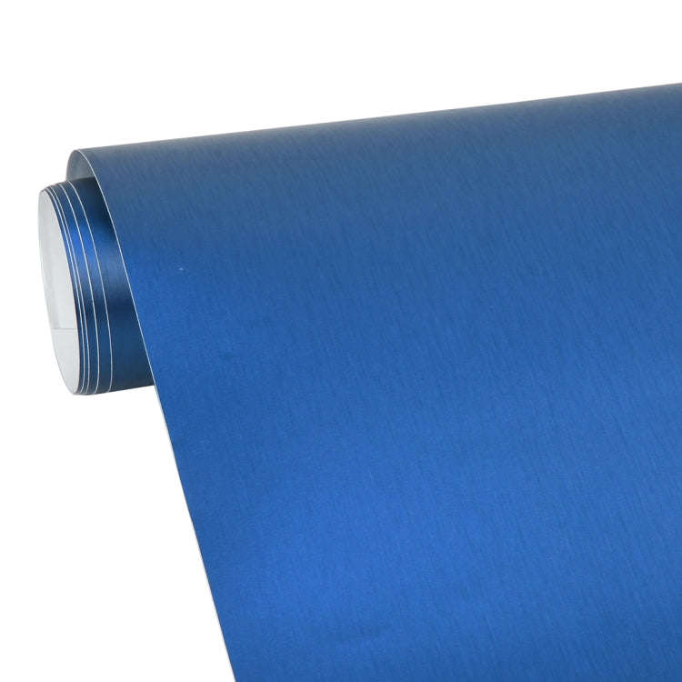 1.52 * 0.5m Waterproof PVC Wire Drawing Brushed Chrome Vinyl Wrap Car Sticker Automobile Ice Film...