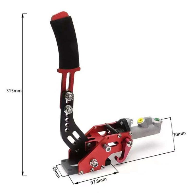 Brake Hydraulic Drift Brake Hand Hydraulic Drift Drive Brake Drift Racing Car Modification(Black)