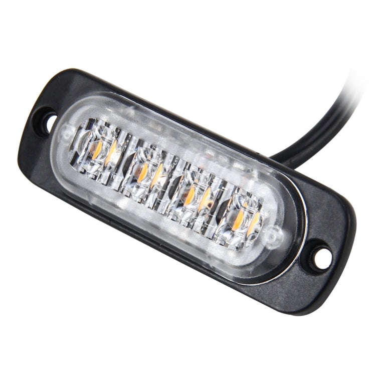 DC 12V-24V 2W 4LEDs SMD-2835 Lamps 17 Flash Patterns 3 Lines Car Flash Lamp Waterproof Car Truck ...