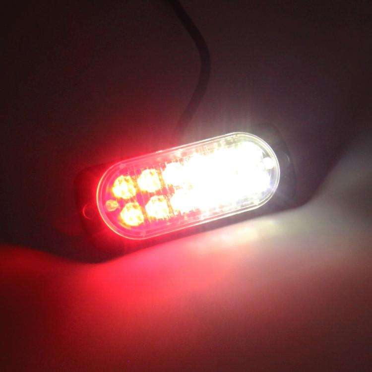 DC 12V-24V 2W 12LEDs SMD-2835 Lamps 17 Flash Patterns 3 Lines Car Flash Lamp Waterproof Car Truck...
