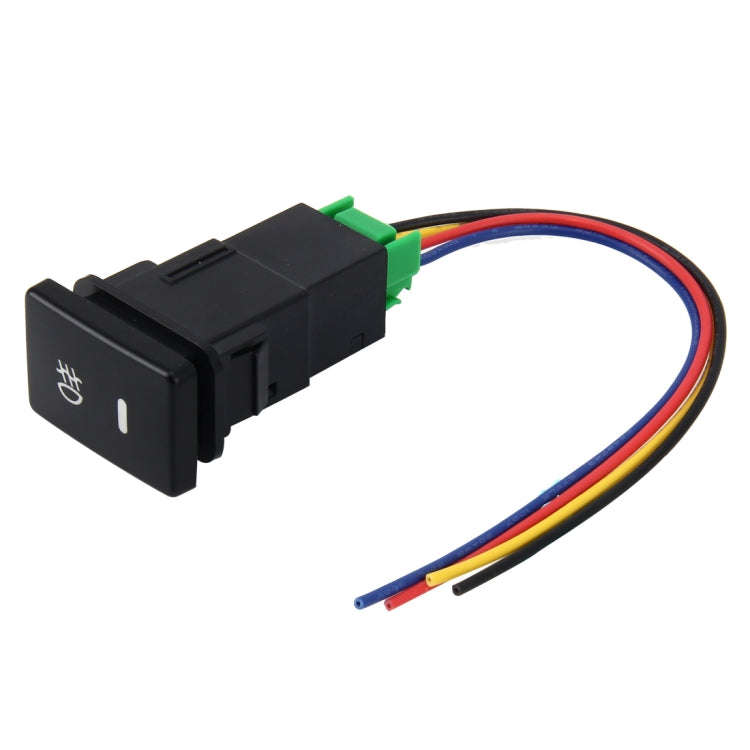 Car Fog Light Lamp Indicator 5 PIN On and Off Button Switch Control 4 Cable Auto Car Fog Light 5 ...
