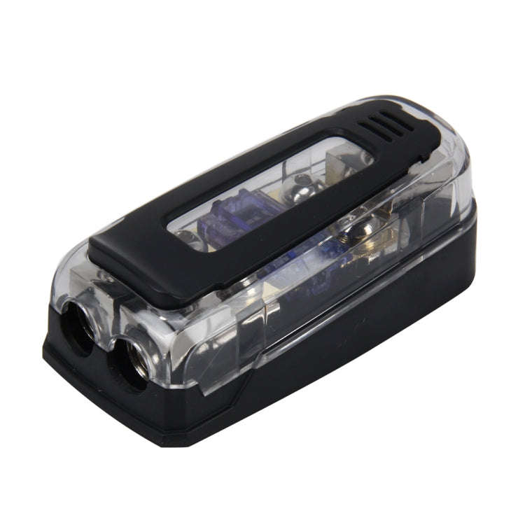 Car Stereo Car Audio Fuse Holder Insurance 60A Car Audio Fuse Holder 1 in 2 Ways Car Auto Fuse Ho...