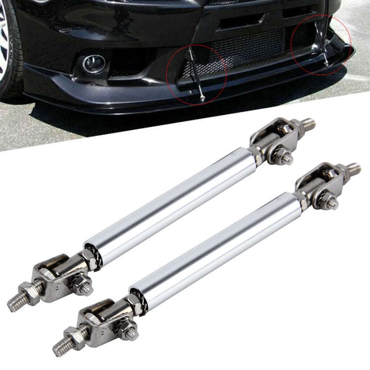 2 PCS Car Modification Large Surrounded By The Rod Telescopic Lever Front and Rear Bars Fixed Fro...