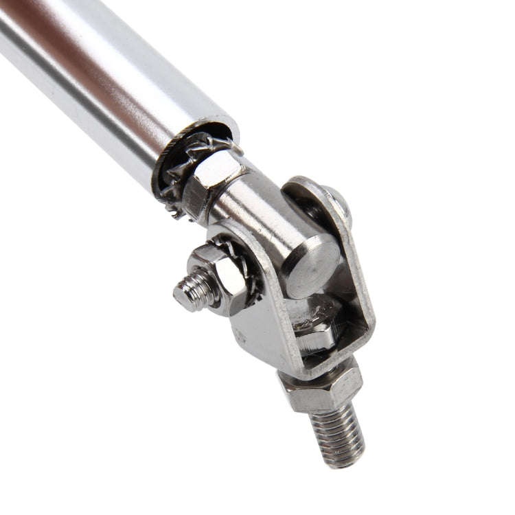 2 PCS Car Modification Large Surrounded By The Rod Telescopic Lever Front and Rear Bars Fixed Fro...