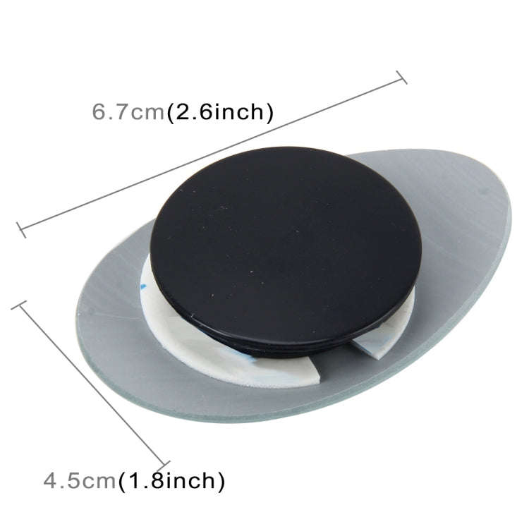 3R-055 2 PCS Car Truck Oval Blind Spot Rear View Wide Angle Mirror Blind Spot Mirror 360 Degree A...