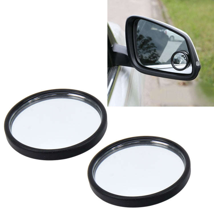 3R-062 2 PCS Car Truck Blind Spot Rear View Wide Angle Mirror Blind Spot Mirror Blind Spot and Ro...