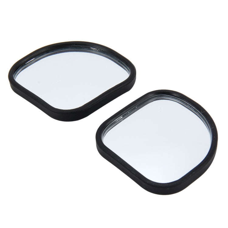 3R-065 2 PCS Car Truck Blind Spot Rear View Wide Angle Mirror Blind Spot Mirror Blind Spot and De...
