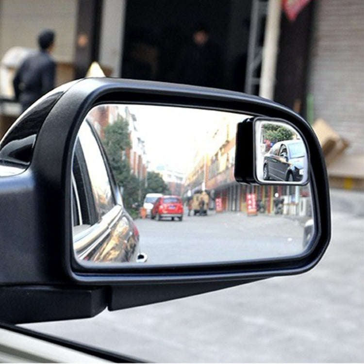 3R-065 2 PCS Car Truck Blind Spot Rear View Wide Angle Mirror Blind Spot Mirror Blind Spot and De...