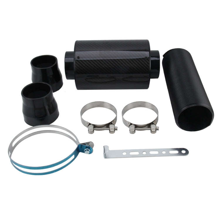 Universal Air Intakes Short Cold Racing Aluminium Air Intake Pipe Hose High Flow Cold Air Extensi...