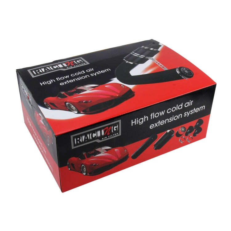 Universal Air Intakes Short Cold Racing Aluminium Air Intake Pipe Hose High Flow Cold Air Extensi...