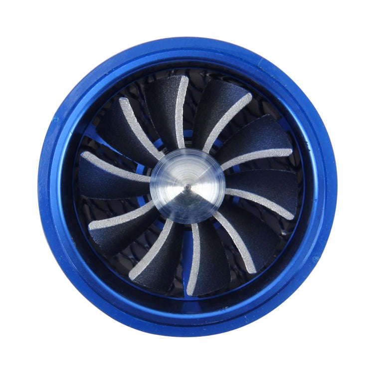 Car Stainless Universal Supercharger Single Turbine Air Intake Fuel Saver Turbo Turboing Charger ...