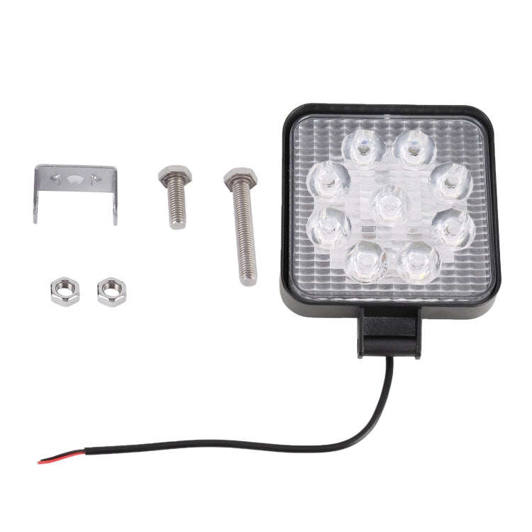 DC 10-30V 27W 2500LM 6000K Waterproof Vehicle Car Boat Marine External Work Lights Emergency Ligh...