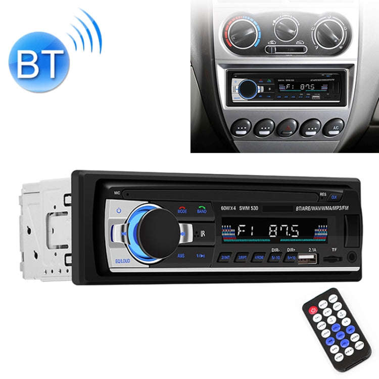 SWM-530 12V Universal Car Dual USB Charger Radio Receiver MP3 Player, Support FM & Bluetooth with...