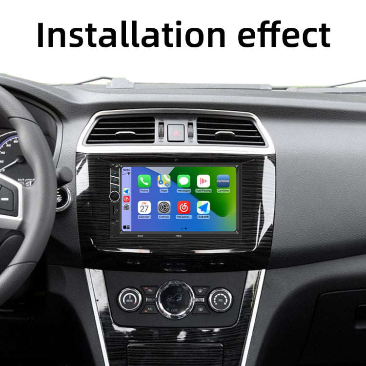 7013B HD 7 inch Car Radio Receiver MP5 Player, Support FM & Bluetooth & TF Card & Phone Link & Wi...
