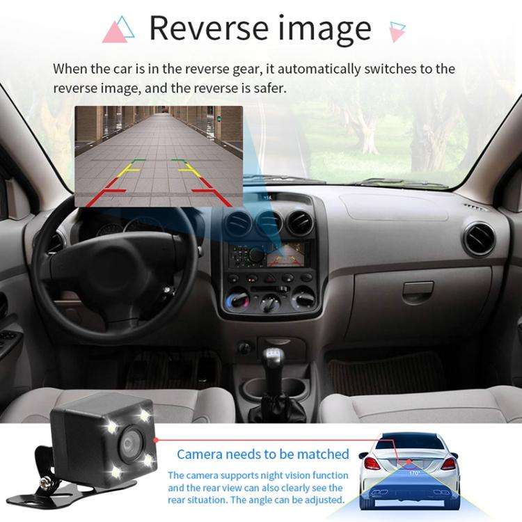 7805 4.1 inch Universal Car Radio Receiver MP5 Player, Support FM & Bluetooth & TF Card with Remo...