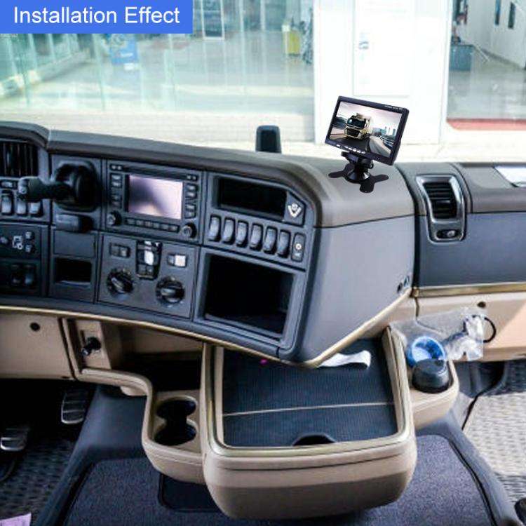 PZ-708 7.0 inch TFT LCD Car Rearview Monitor with Stand and Remote Control
