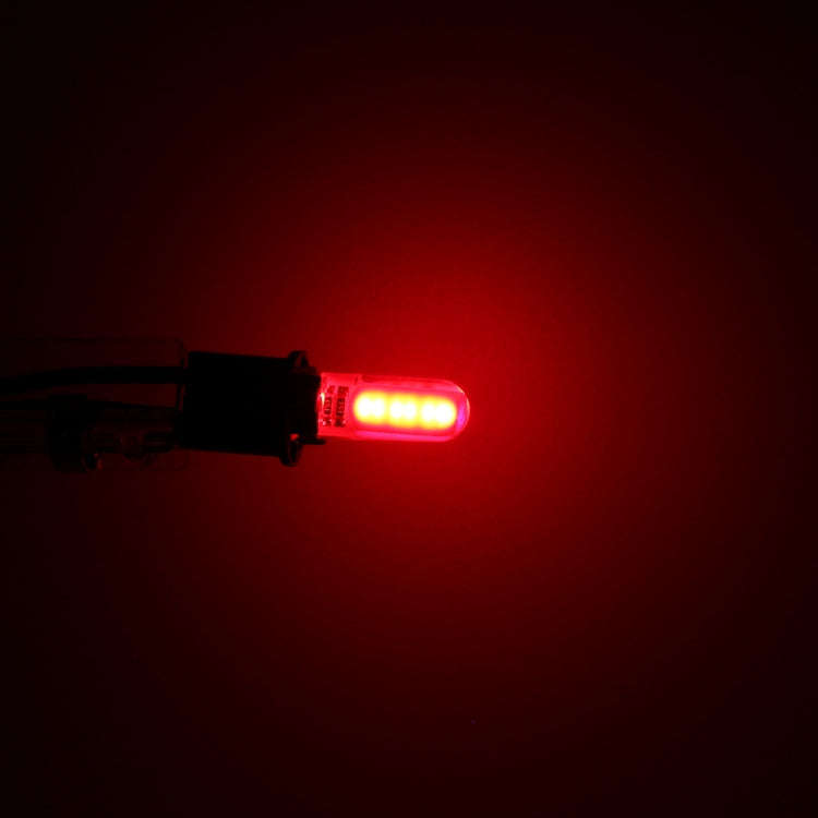 10 PCS T10 1.5W 90LM Car Clearance Light Marker Light, DC 12V(Red Light)
