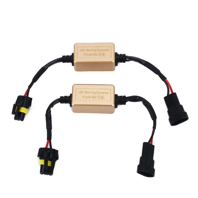 2 PCS 9005 9006 9012 LED Headlight Canbus Error Free Computer Warning Canceller Resistor Decoders...