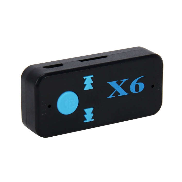 HQX6 Car Bluetooth V4.1 Audio Music Player Receiver Adapter, Support Wireless Hands-free & TF Car...