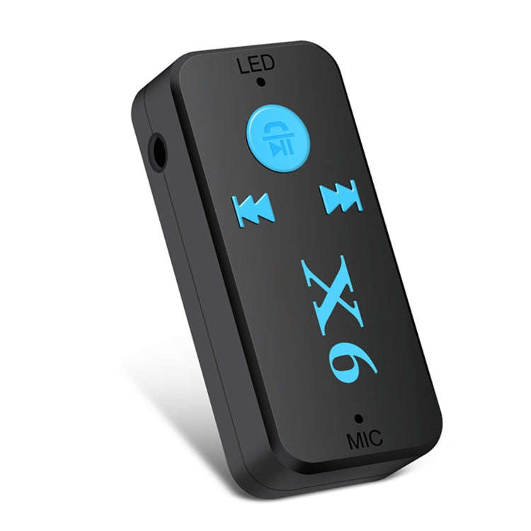 HQX6 Car Bluetooth V4.1 Audio Music Player Receiver Adapter, Support Wireless Hands-free & TF Car...