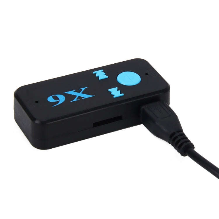 HQX6 Car Bluetooth V4.1 Audio Music Player Receiver Adapter, Support Wireless Hands-free & TF Car...