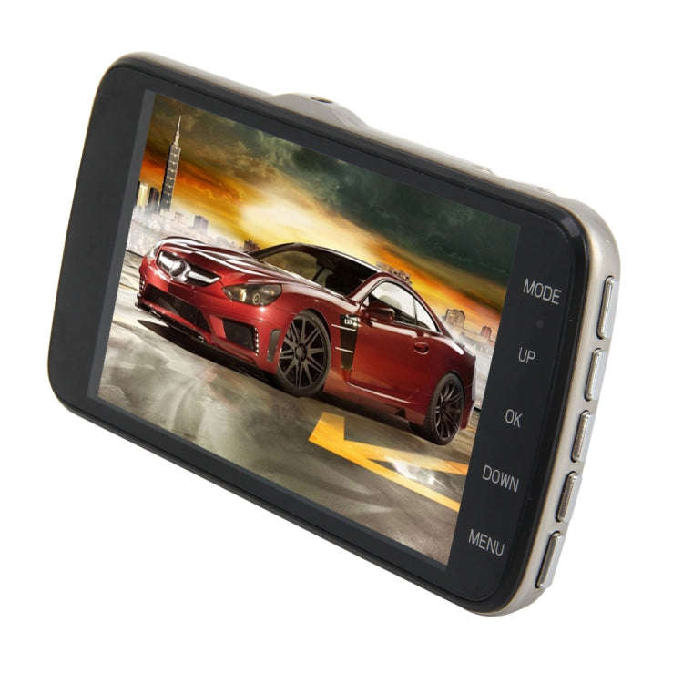 4 inch HD Video Recording HD Display Car Recorder with Separate F2.0 Camera, 12MP 170 Degrees Wid...
