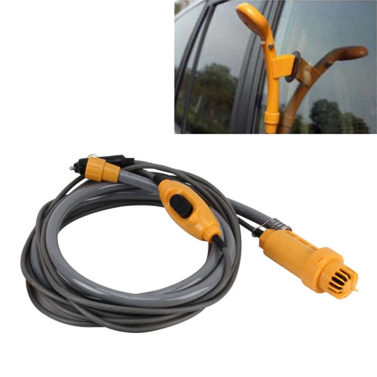 DC 12V Taking Shower Washing Car Washing Dish Water Power Adjustable Automobile Shower Set with 2...