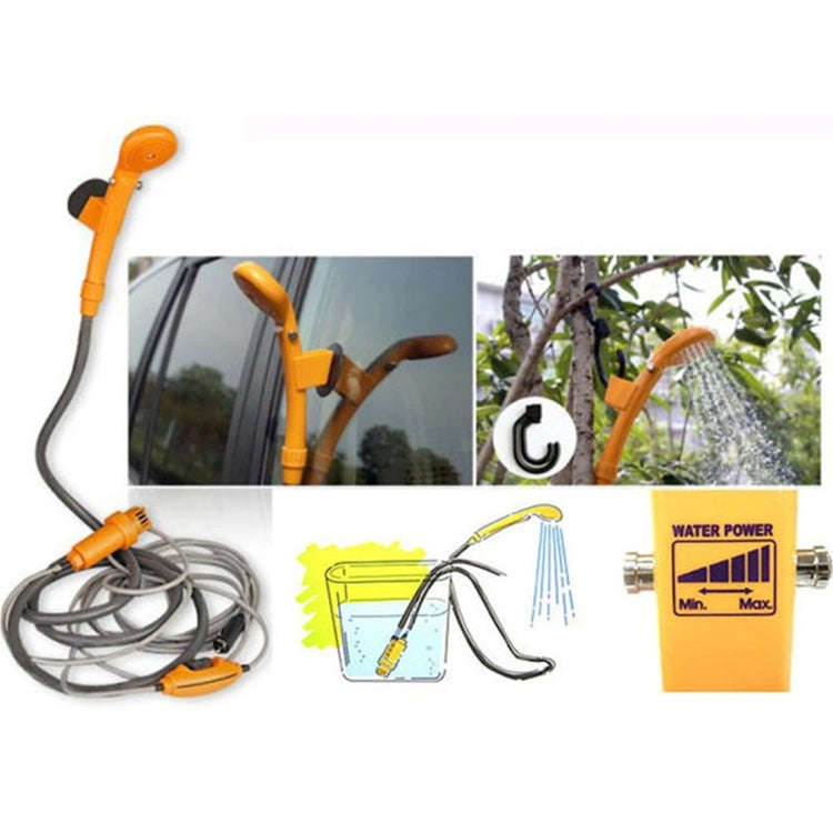 DC 12V Taking Shower Washing Car Washing Dish Water Power Adjustable Automobile Shower Set with 2...