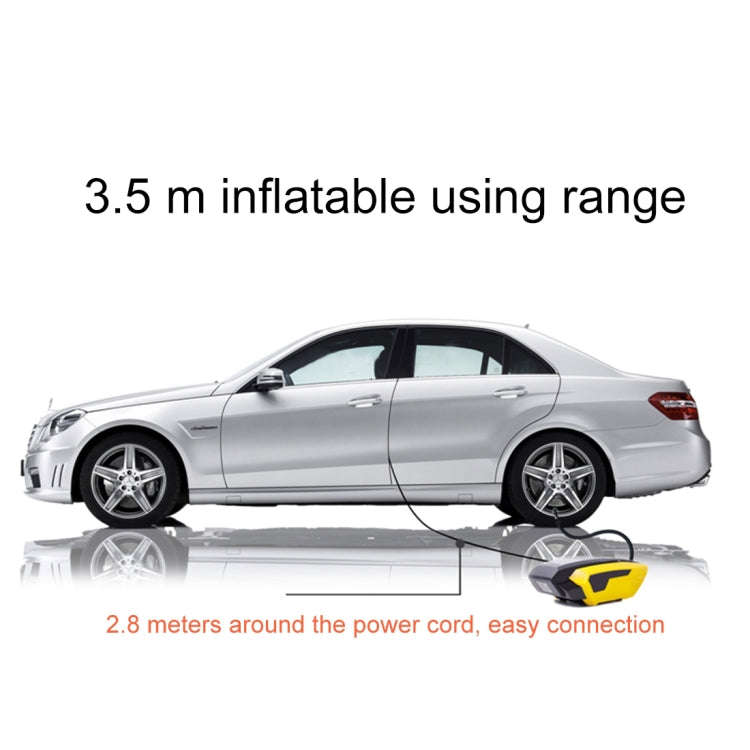 DC12V 120W 10A 22 Cylinder with Digital Indicator, Portable Electric Air Pump Portable Air Compre...