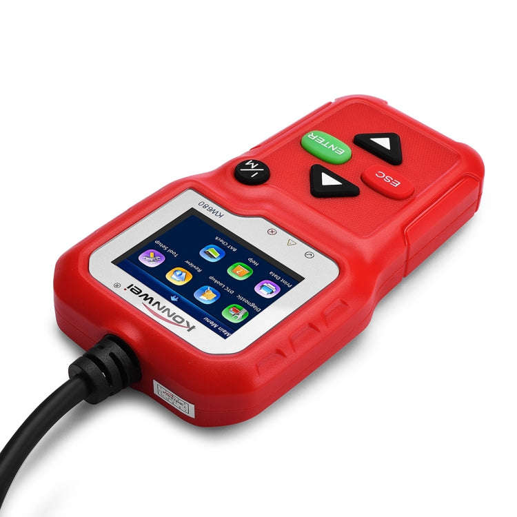 KONNWEI KW680 Mini OBDII Car Auto Diagnostic Scan Tools  Auto Scan Adapter Scan Tool (Can Detect ...