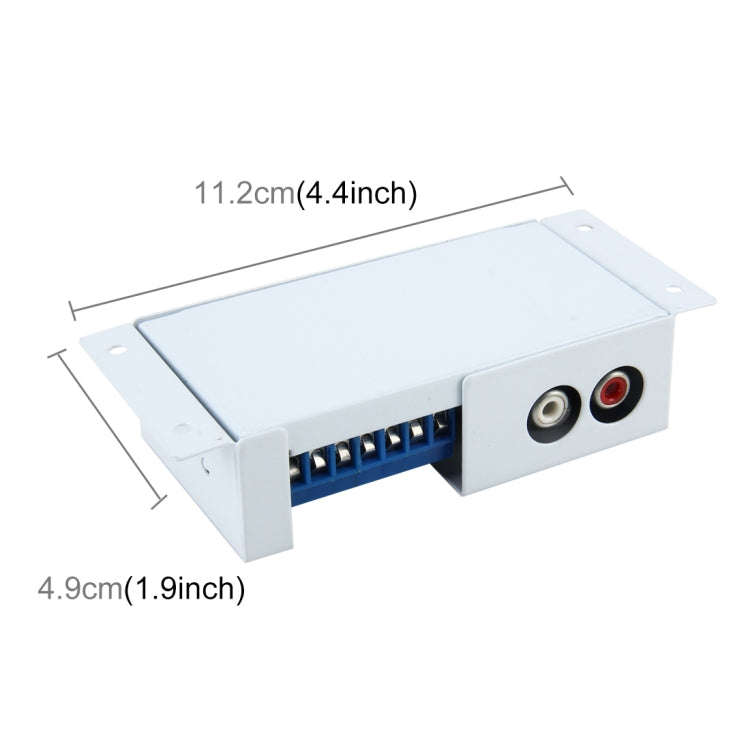 Car Audio Speaker Level Converter High VF Rotates Low VF Auto Car High to Low Impedance Converter...