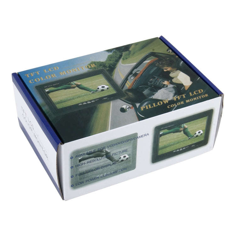 7 inch TFT LCD Color Monitor Pillow TFT LCD Full Color Display Monitor with Remote Control Availa...