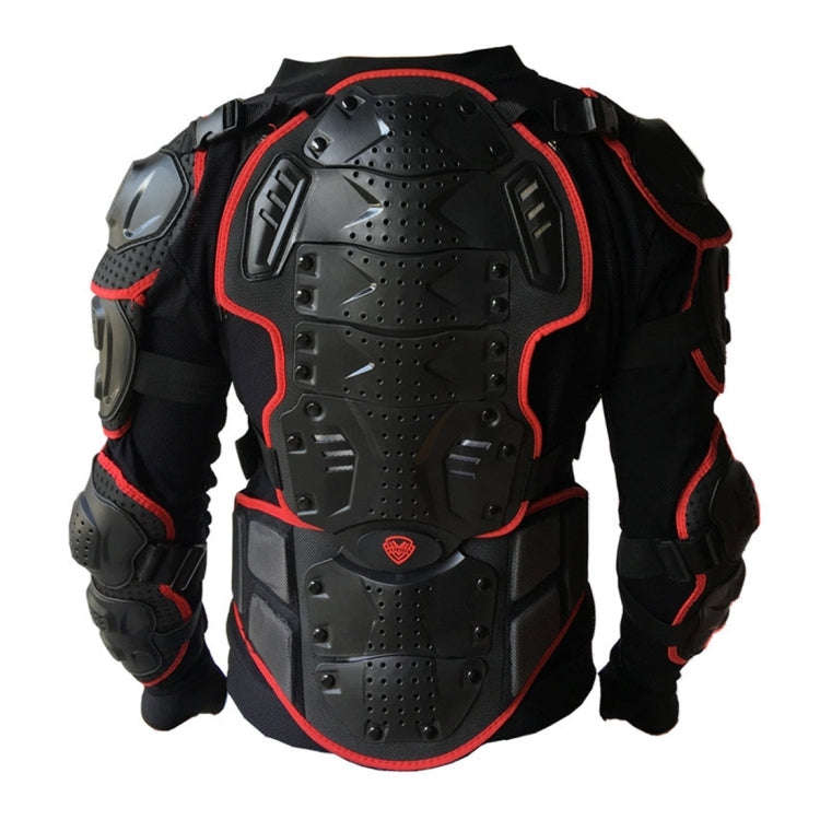 SULAITE BA-03 SUV Motorbike Bicycle Outdoor Sports Armor Protective Jacket, Size: S(Red)