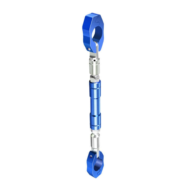 Motorcycle Aluminium Alloy Adjustable Reinforce Bar Balance Bar Motorbike Parts (Blue)
