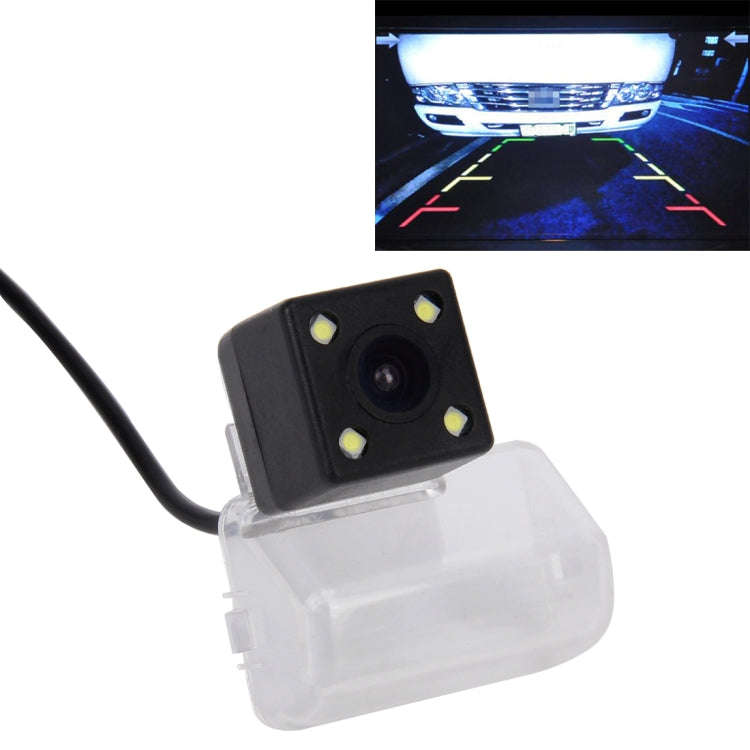 656×492 Effective Pixel  NTSC 60HZ CMOS II Waterproof Car Rear View Backup Camera With 4 LED Lam...