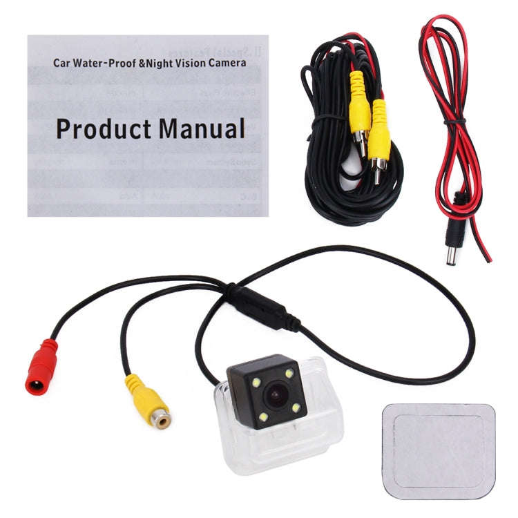 656×492 Effective Pixel HD Waterproof 4 LED Night Vision Wide Angle Car Rear View Backup Reverse...